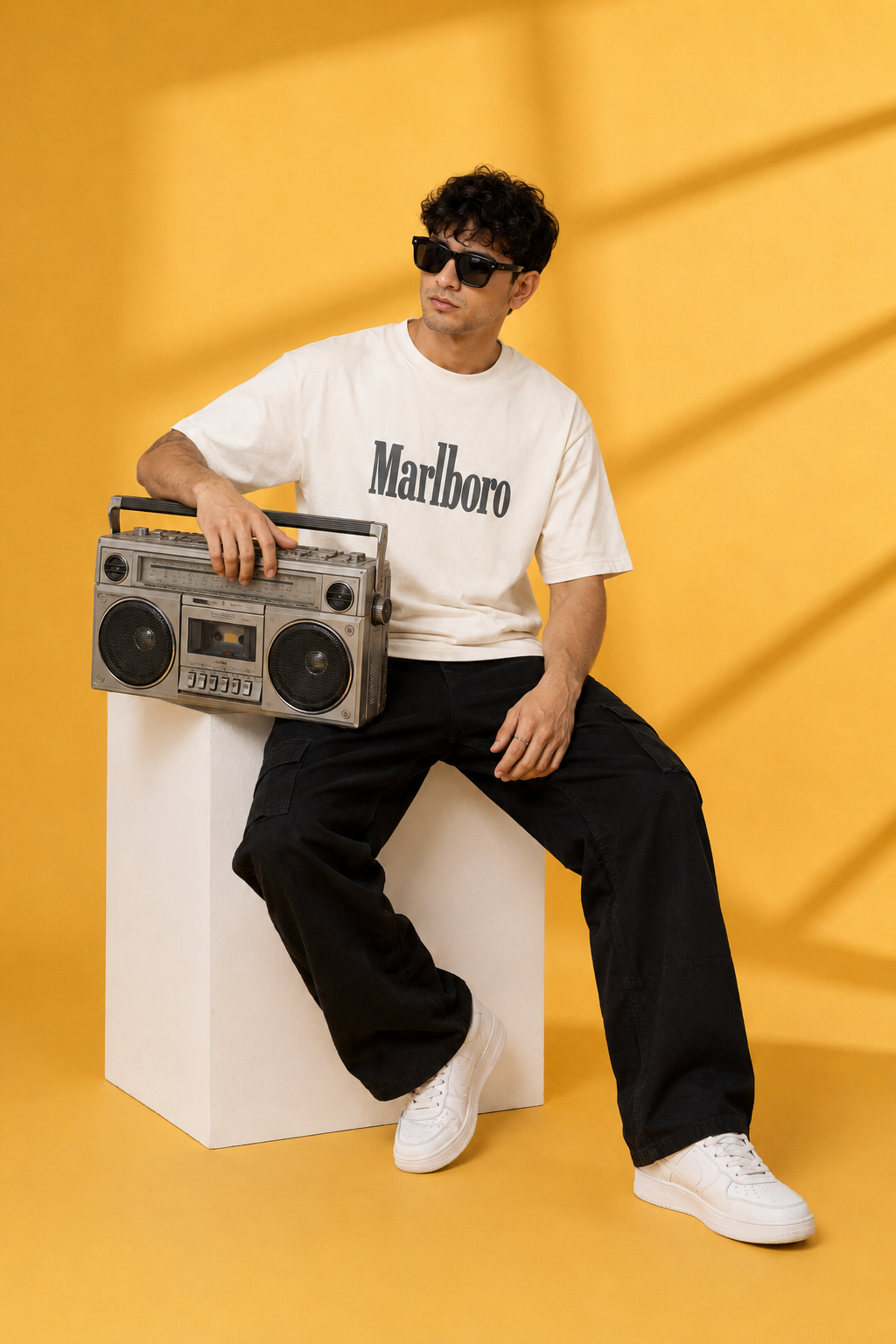Men’s Off-White Racing Graphic T-Shirt