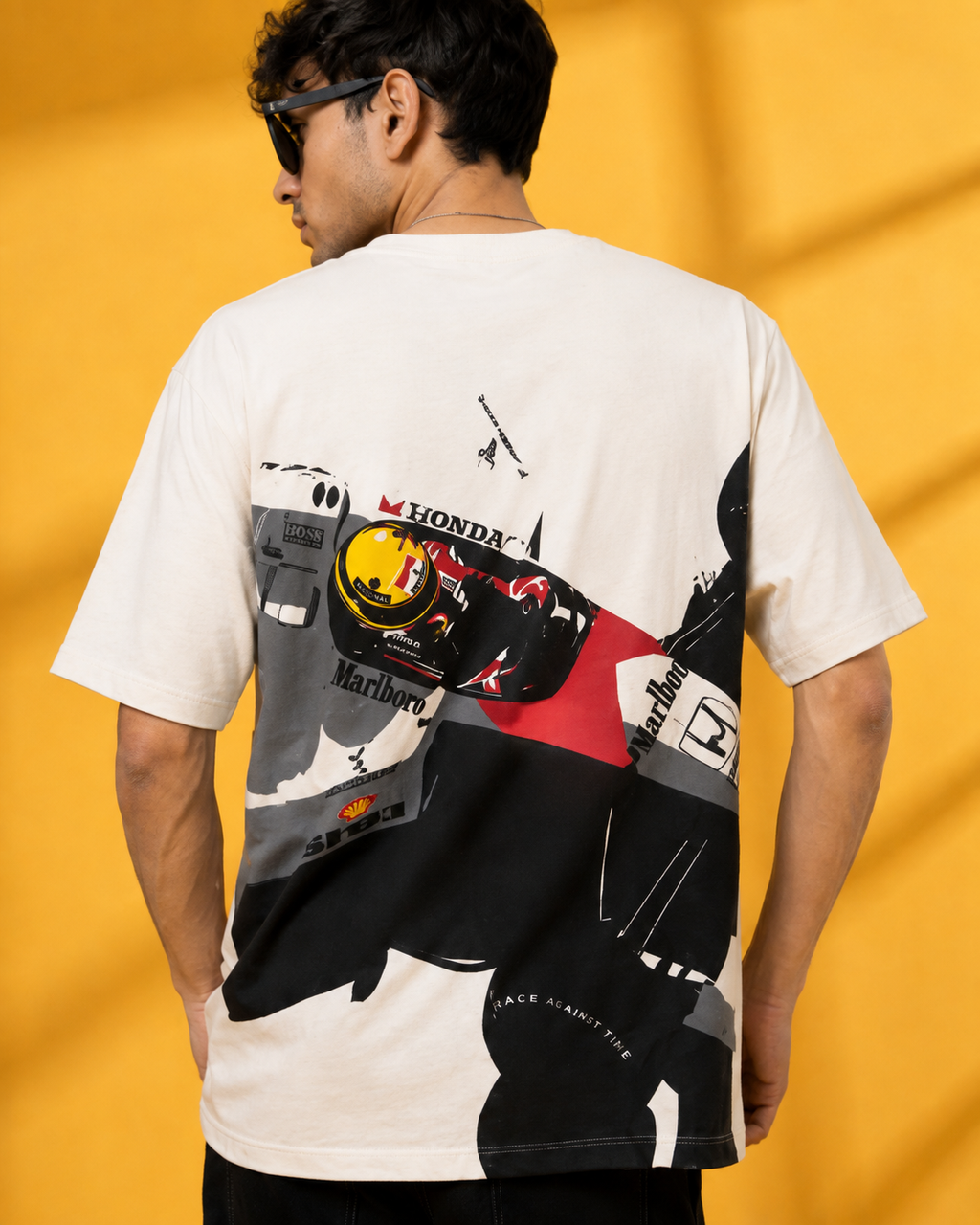 Men’s Off-White Racing Graphic T-Shirt