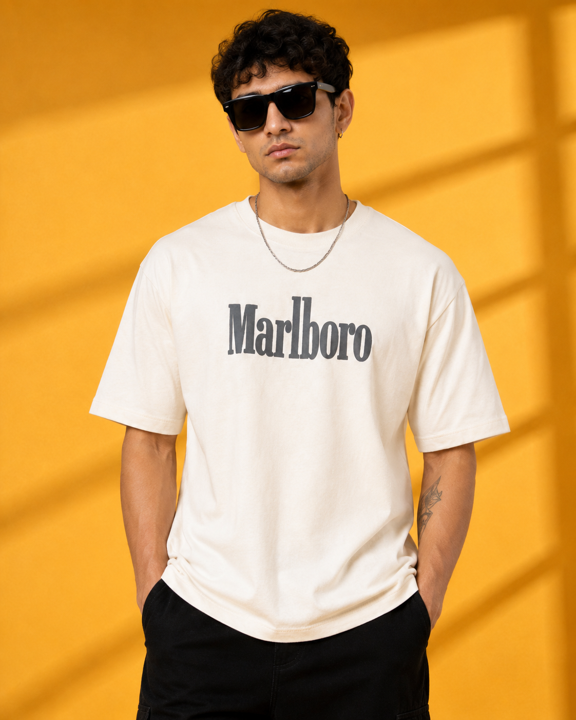 Men’s Off-White Racing Graphic T-Shirt