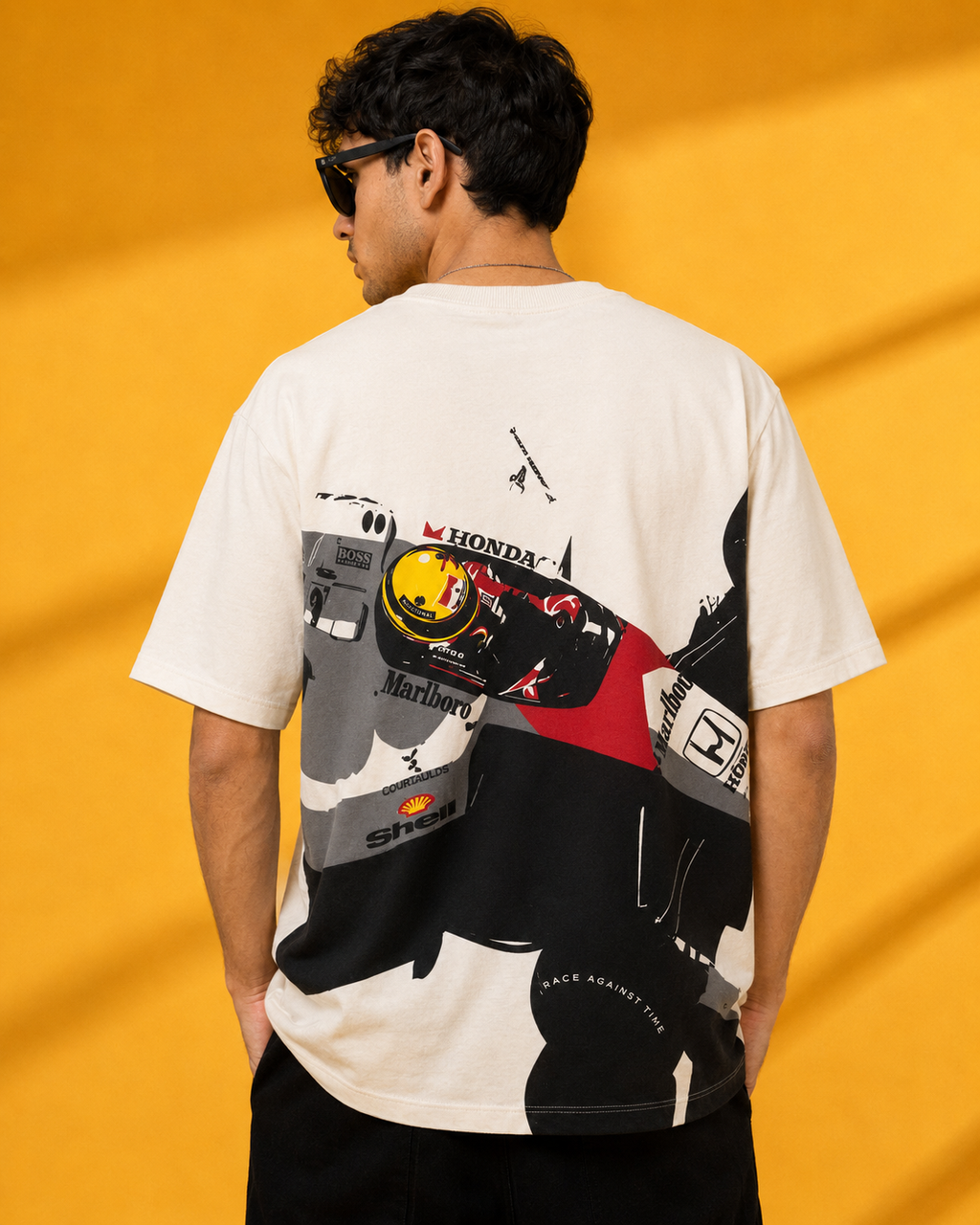 Men’s Off-White Racing Graphic T-Shirt
