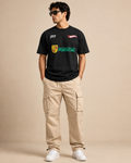 Men’s Black Porsche Graphic Print T-Shirt