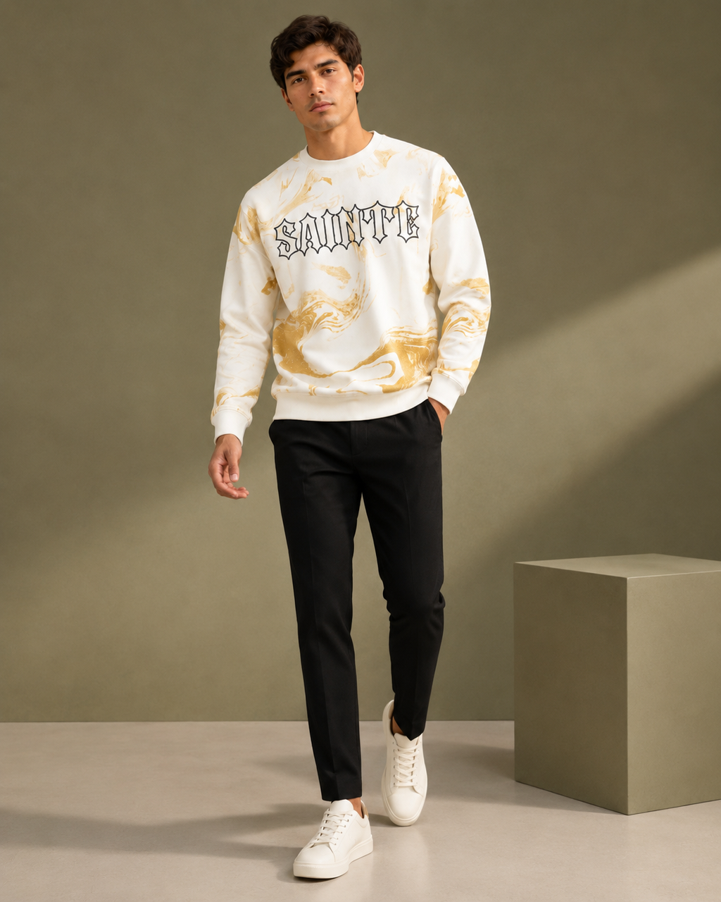 Men’s Off-White Printed Sweatshirt