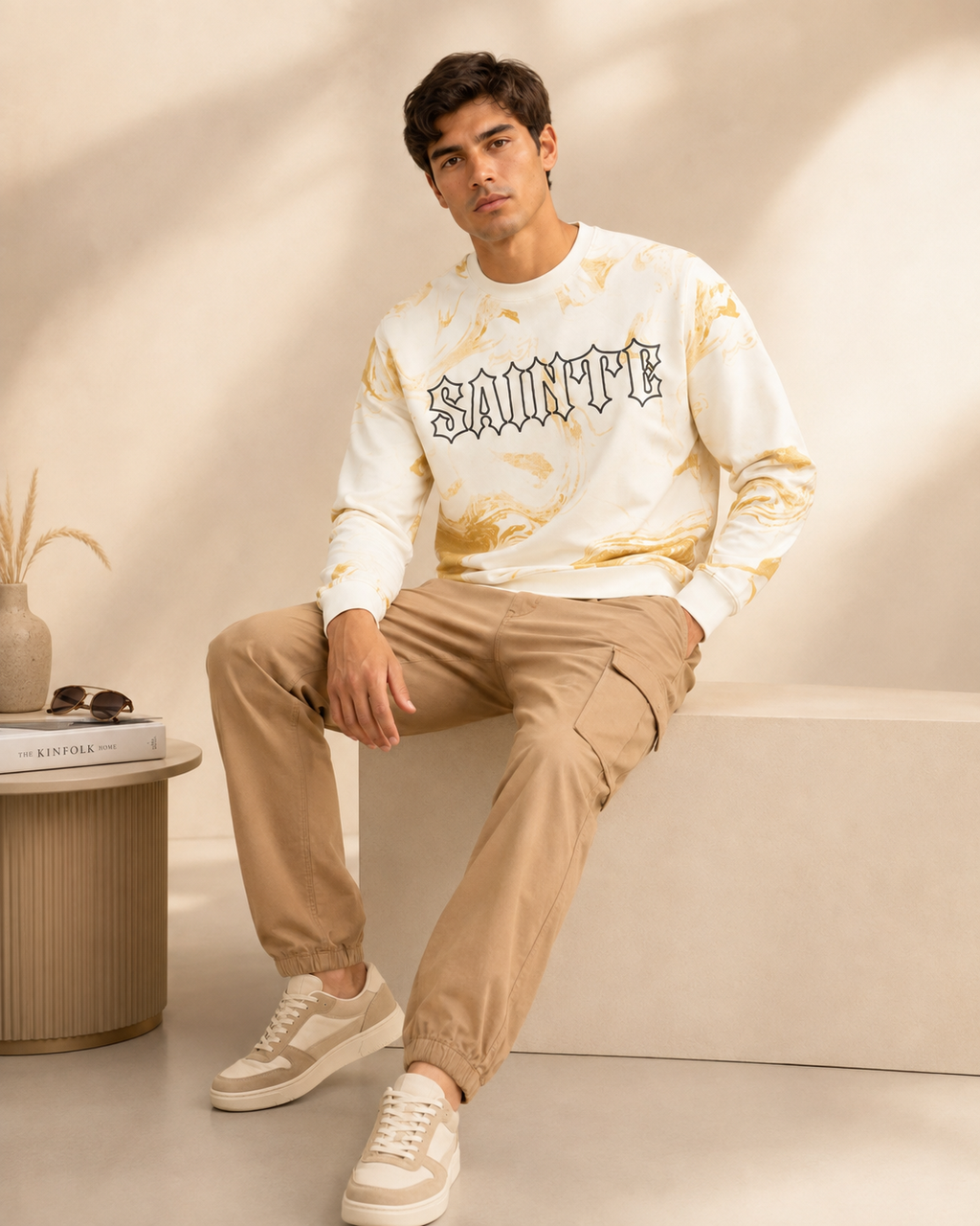 Men’s Off-White Printed Sweatshirt