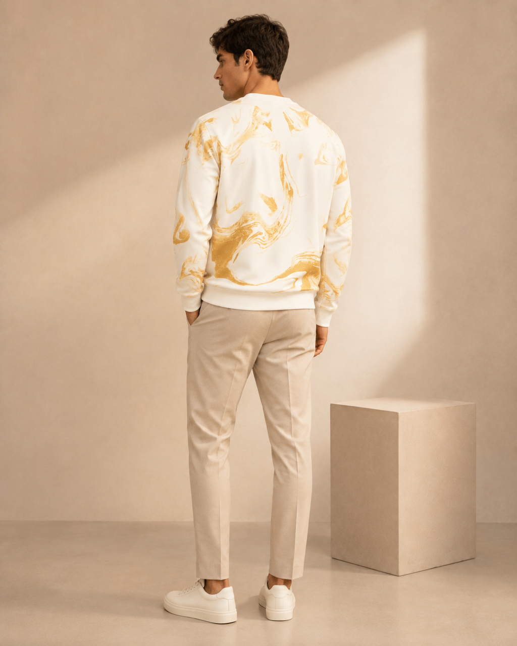 Men’s Off-White Printed Sweatshirt