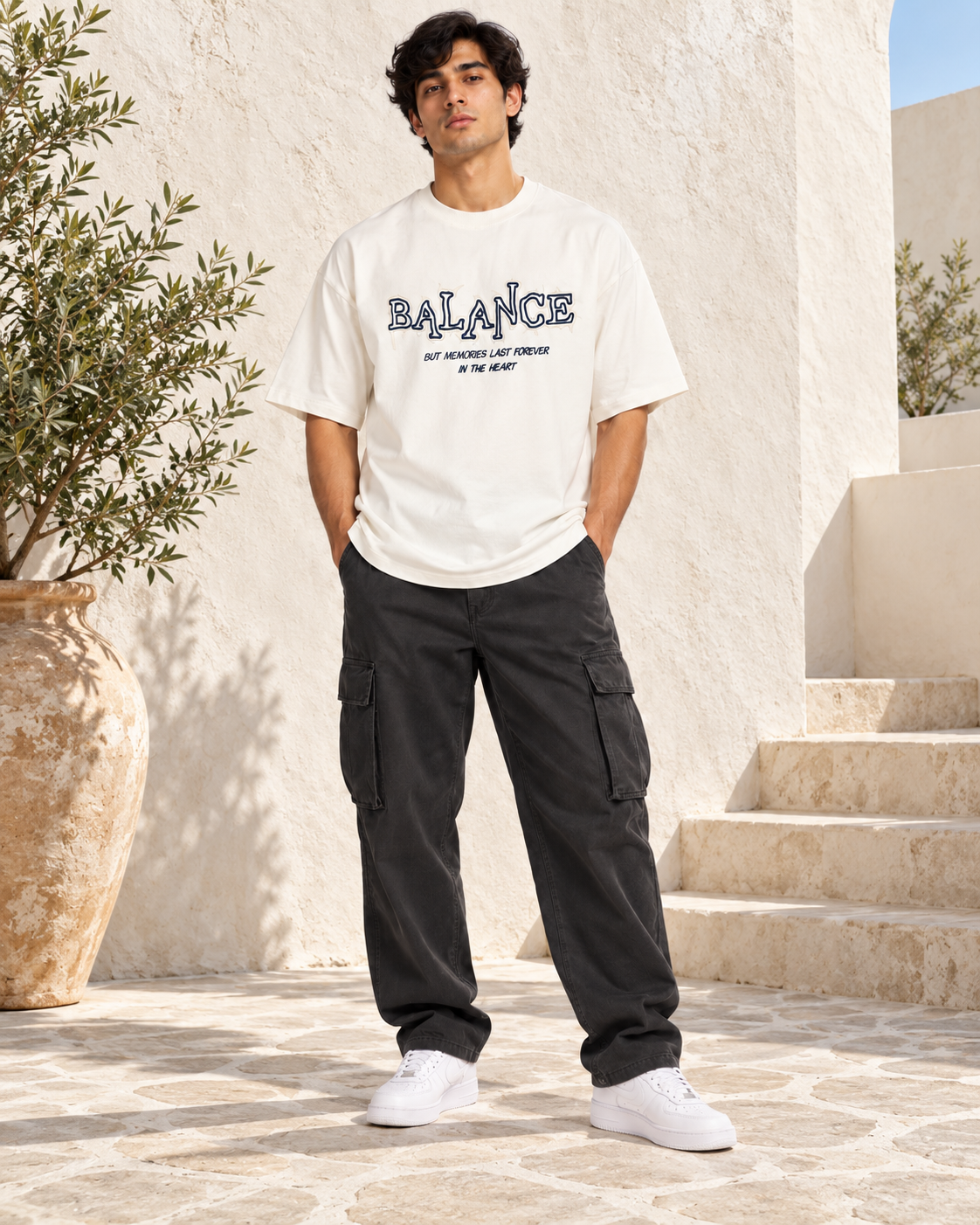 Men’s Off-White Graphic Printed T-Shirt