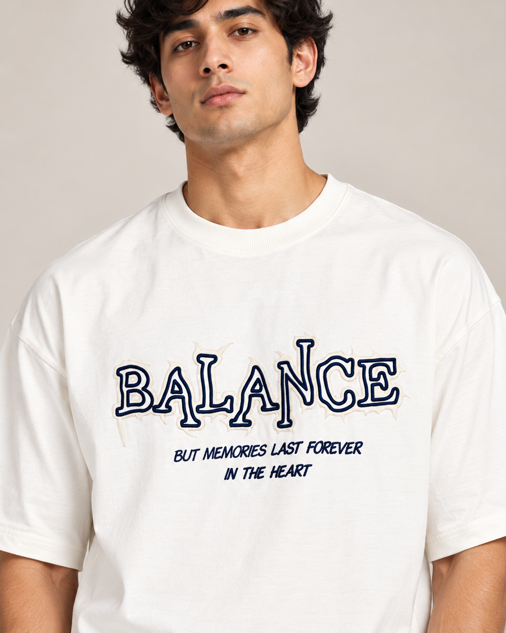 Men’s Off-White Graphic Printed T-Shirt